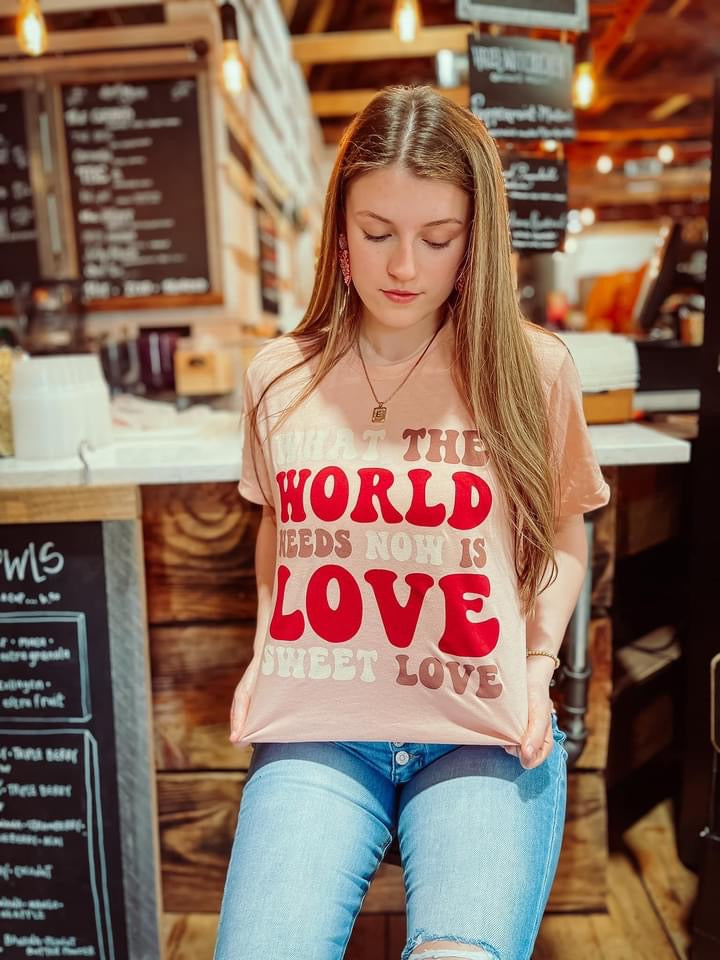 What the World Needs Graphic Tee