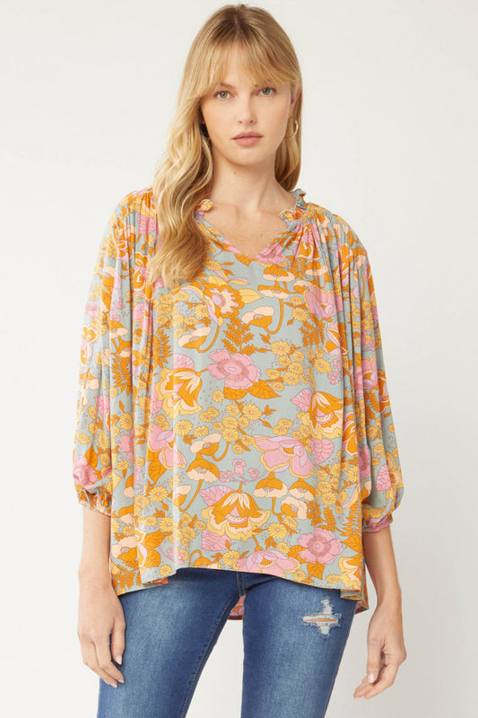 Honor Floral Top