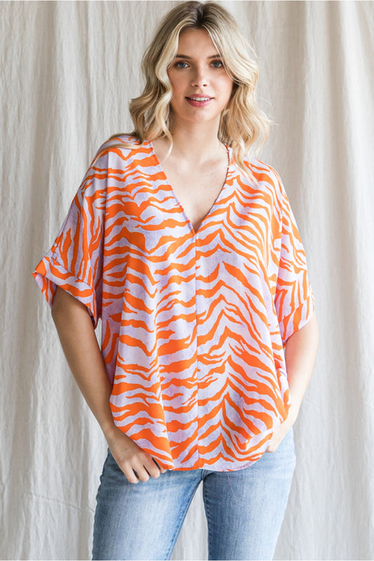 Just Relax Printed Top (2 colors)