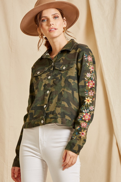 Jane Doe Camo Jacket