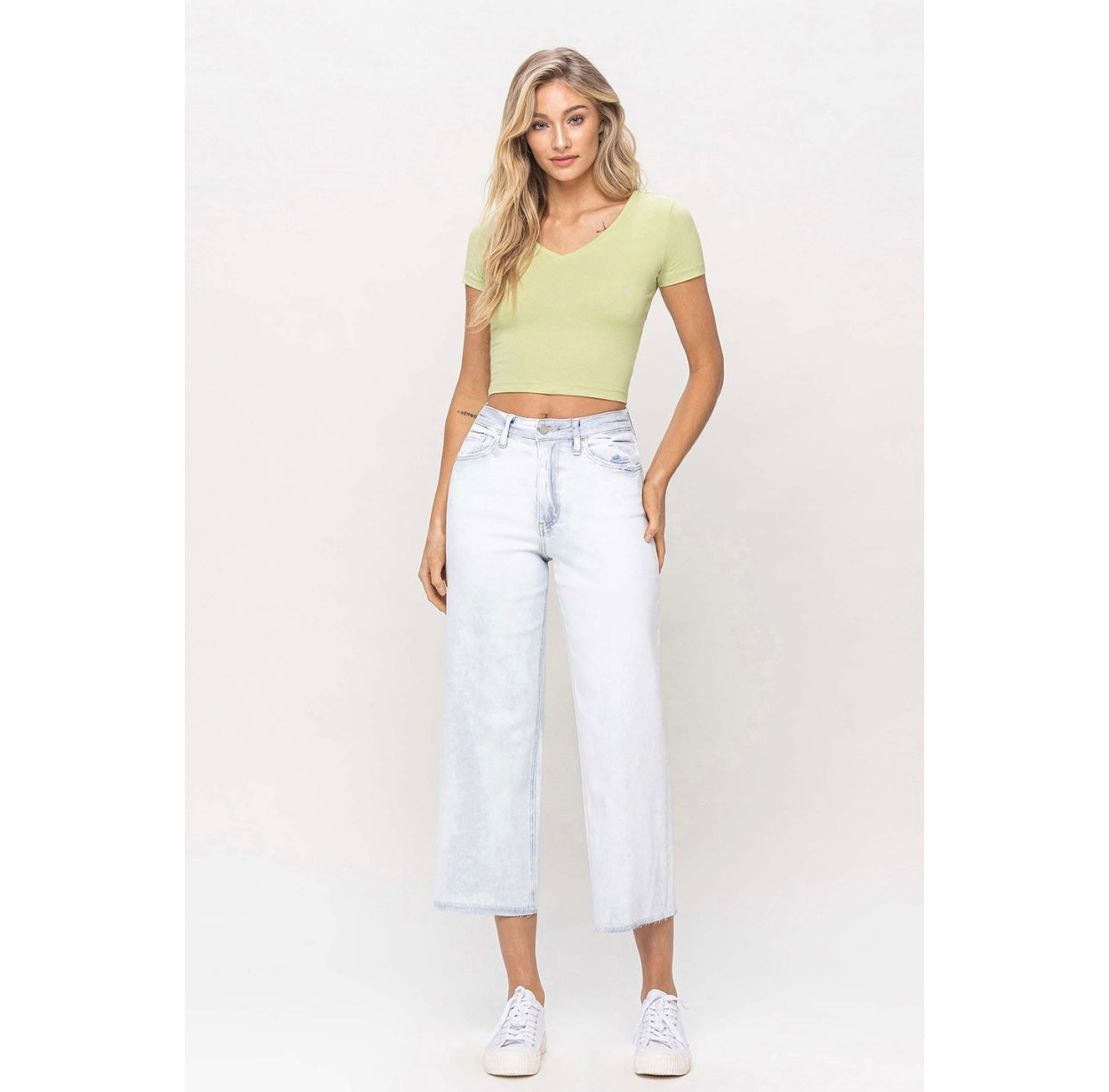 Affirmation Vintage Crop Jeans