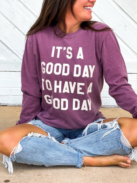 It’s a Good Day Long Sleeve Graphic Tee