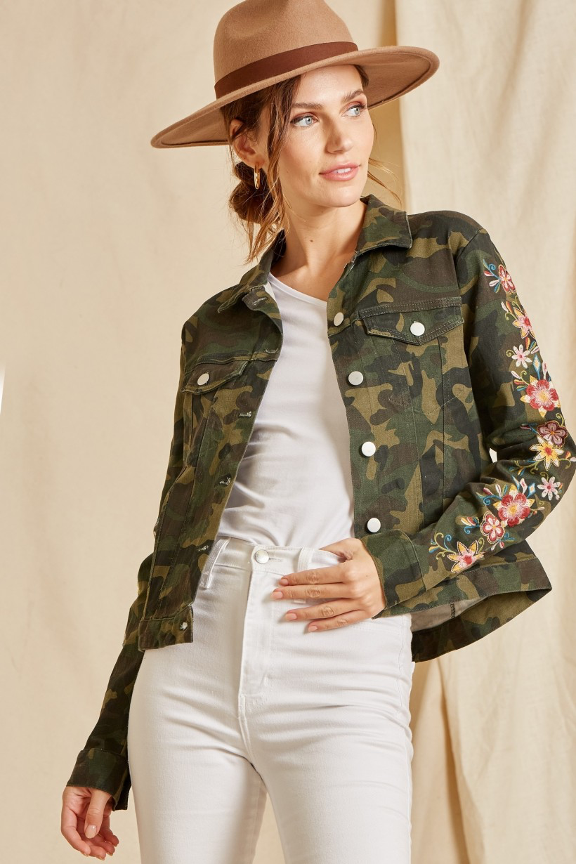 Jane Doe Camo Jacket