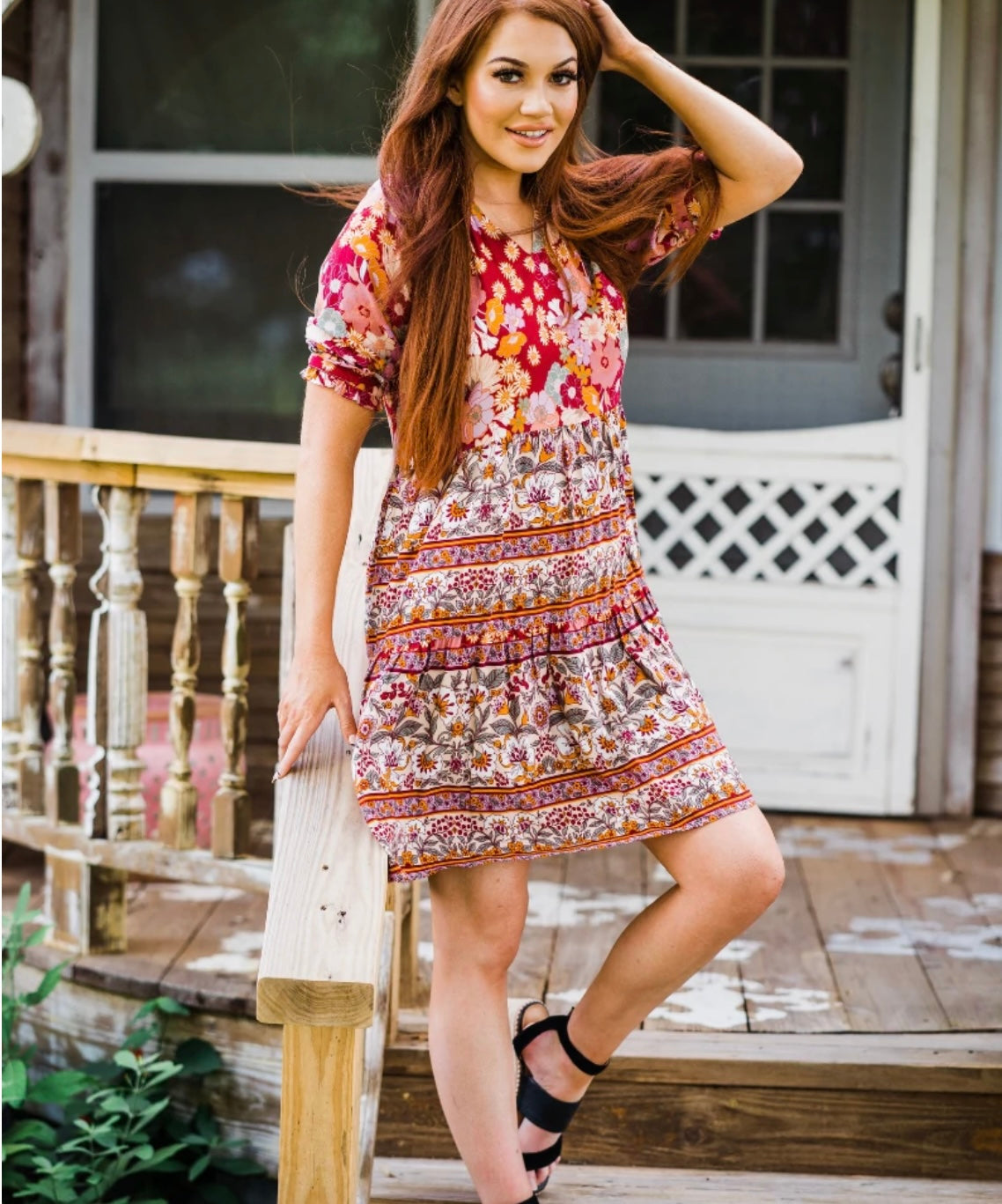 Maya Floral Dress