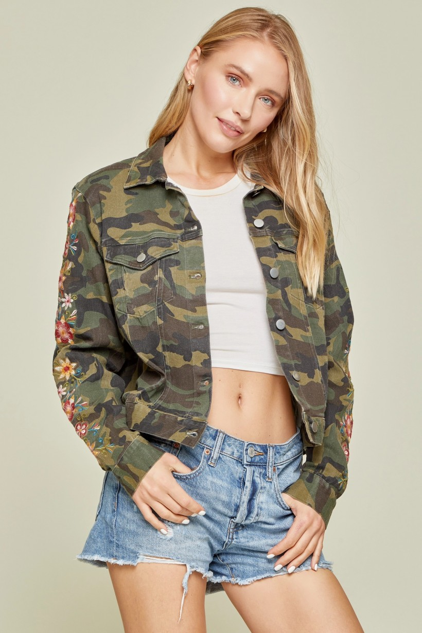 Jane Doe Camo Jacket