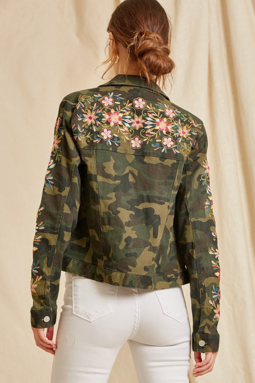 Jane Doe Camo Jacket