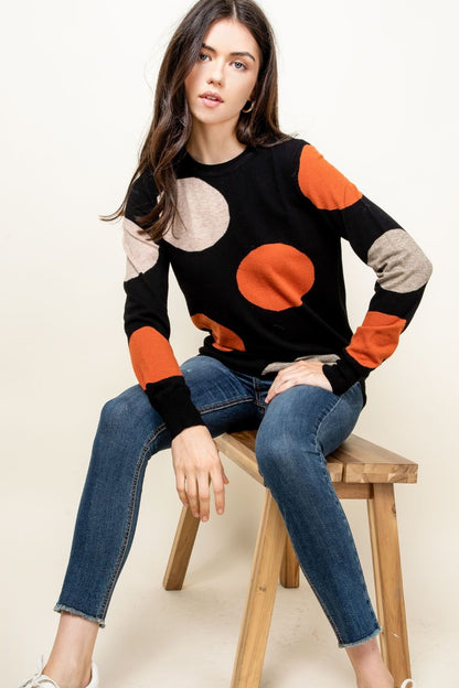 On the Dot Sweater-THML