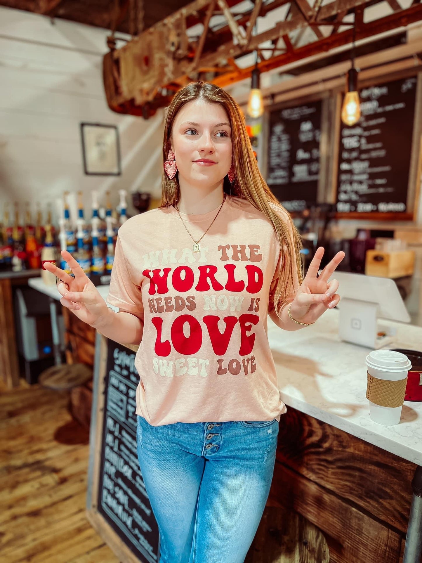 What the World Needs Graphic Tee