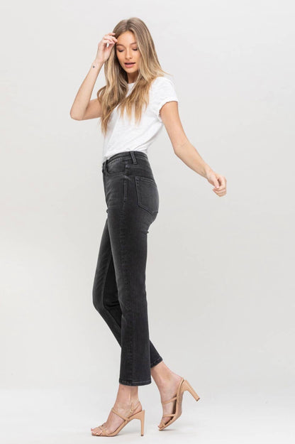 Victoria Stretch Straight Ankle Jean