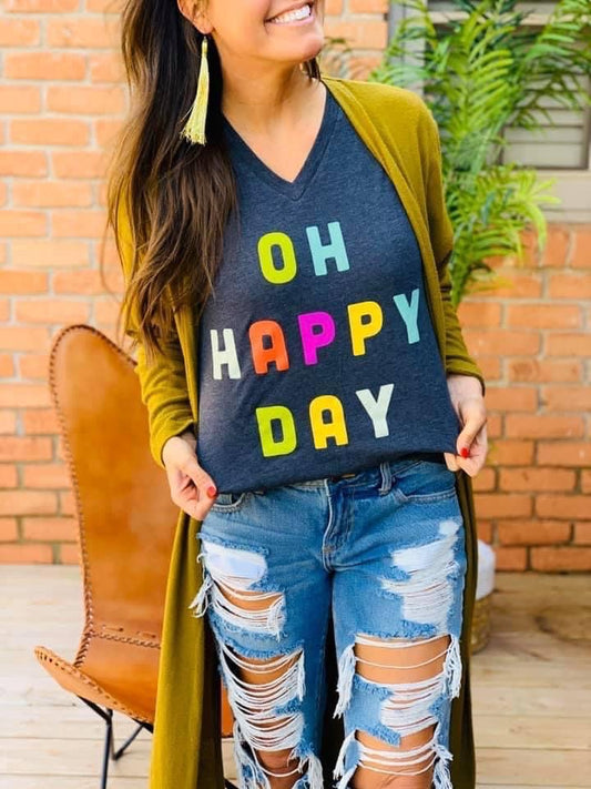 Oh Happy Day Graphic Tee