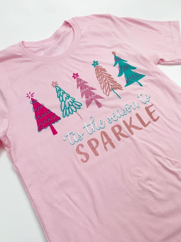 Tis the Season to Sparkle Graphic Tee