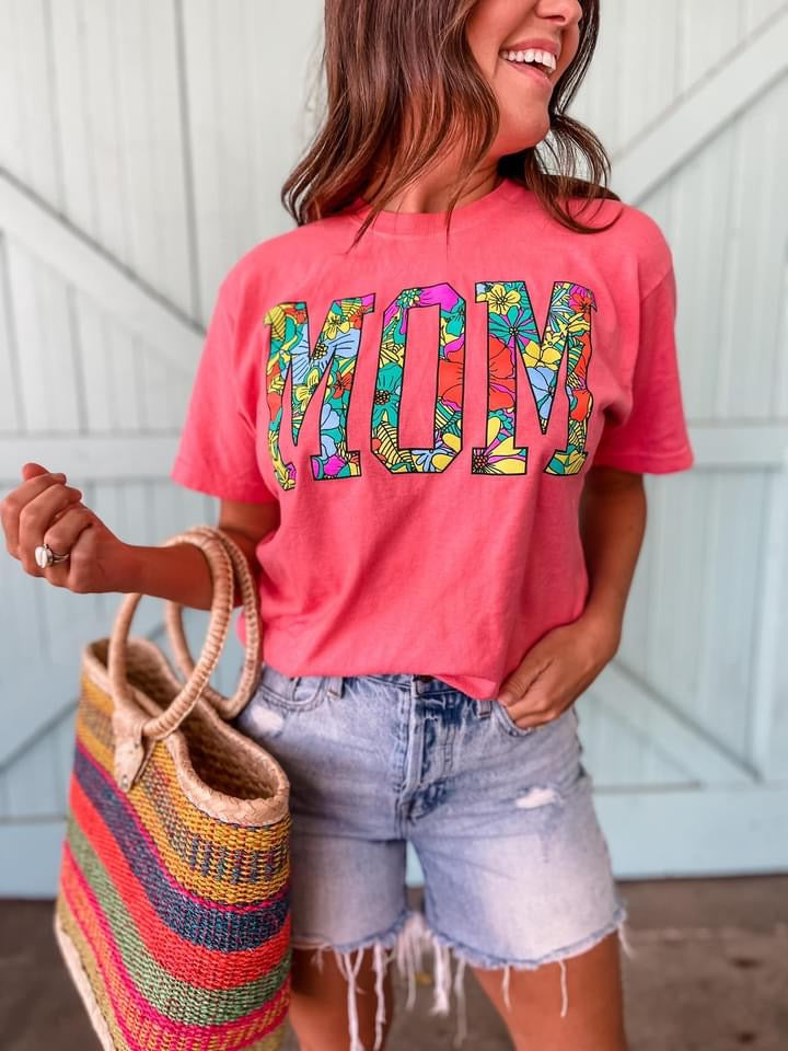 Tropical Mom Graphic Tee