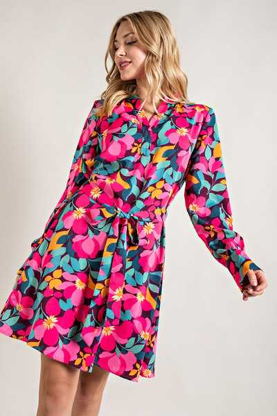 Pretty Petals Dress (2 color choices)