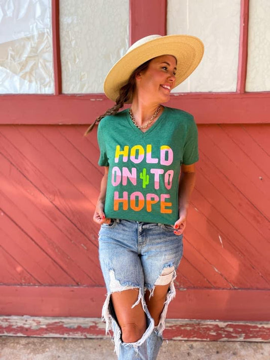 Hold on to Hope Graphic Tee 🌵