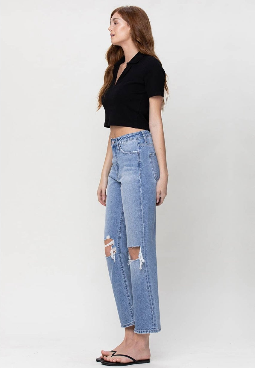 Bobby Dad Jeans by Vervet