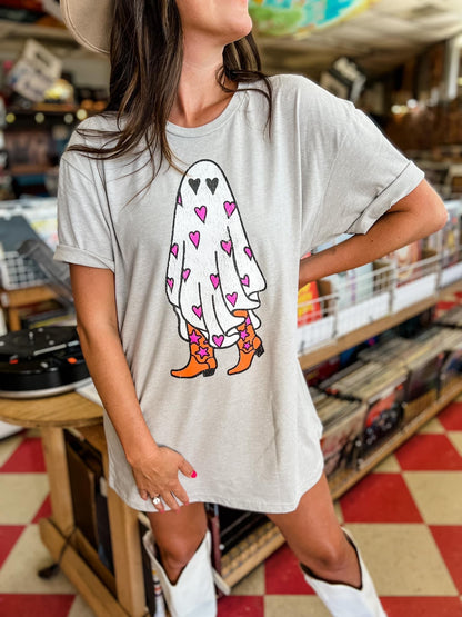 Boo in Boots Graphic Tee