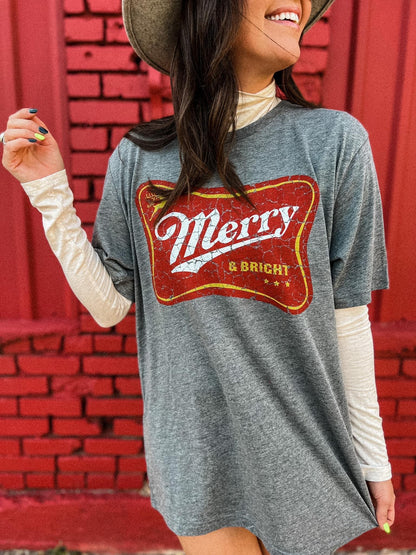 Merry & Bright Graphic Tee