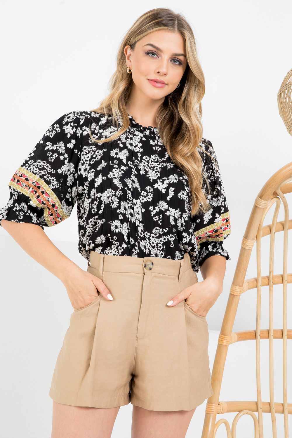 Boho Beautiful Embroidered Top-THML