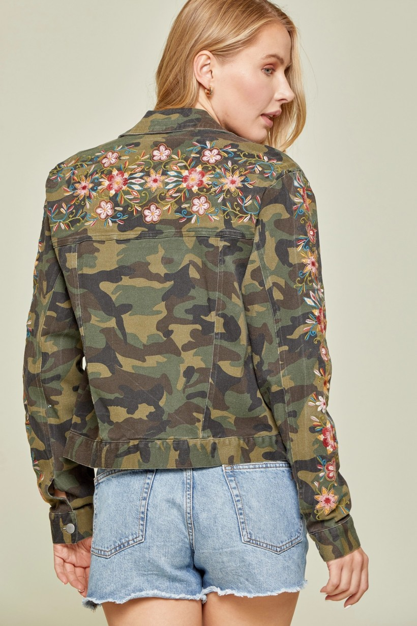 Jane Doe Camo Jacket