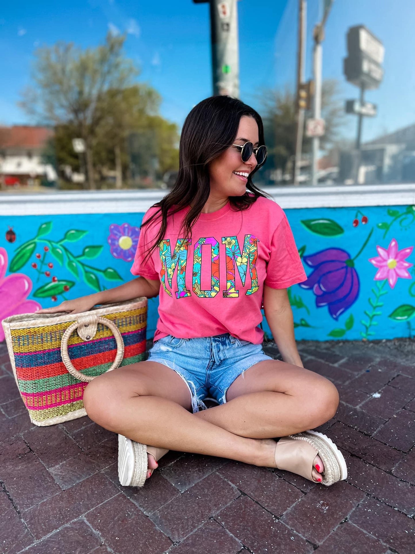 Tropical Mom Graphic Tee