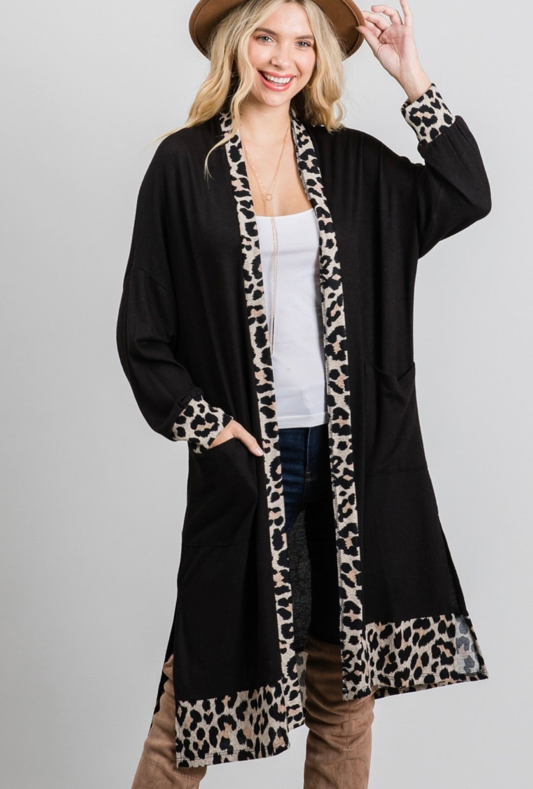 Dolly Leopard Duster