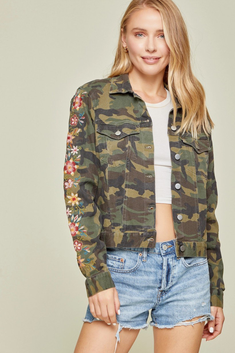 Jane Doe Camo Jacket