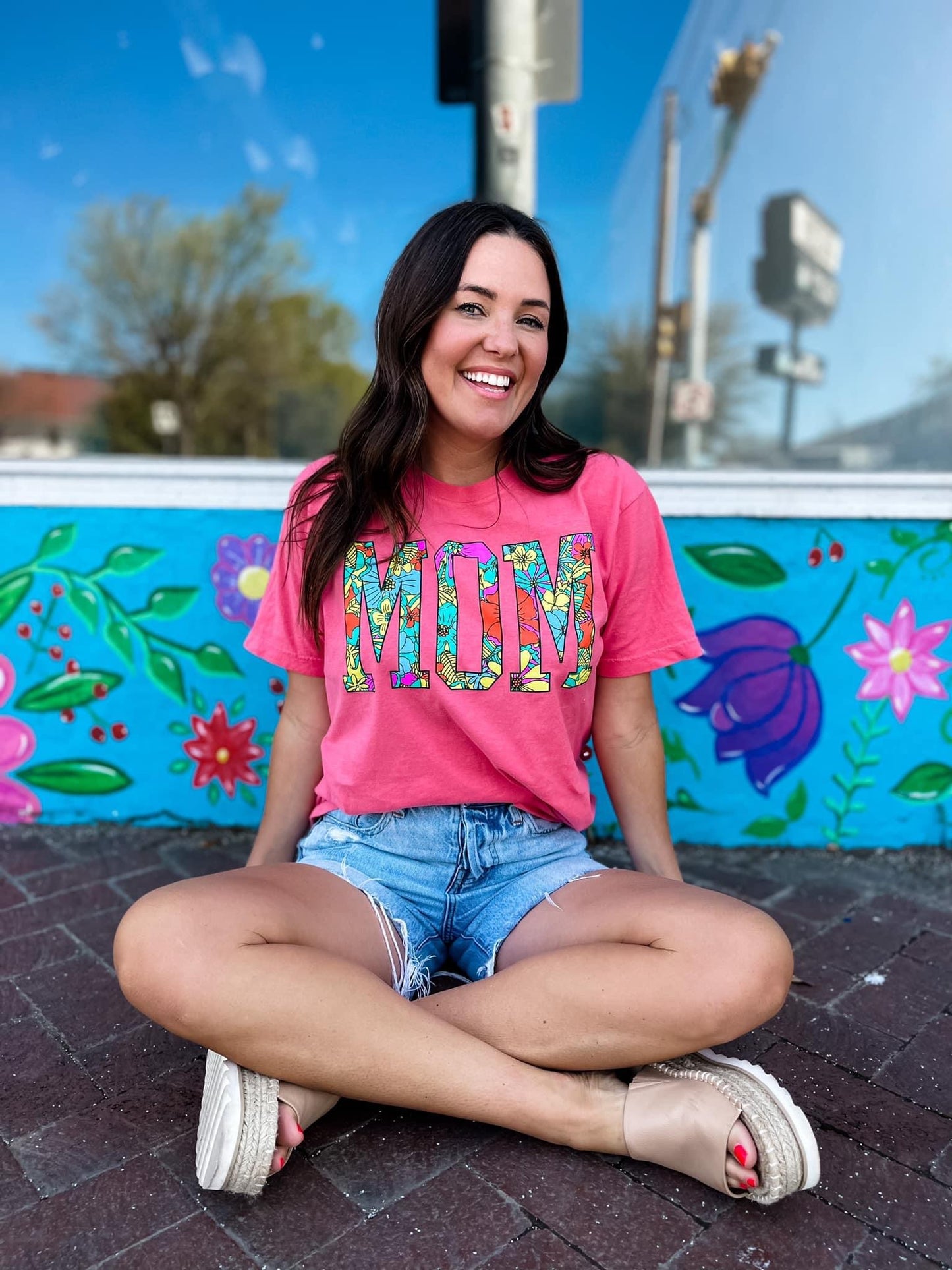 Tropical Mom Graphic Tee