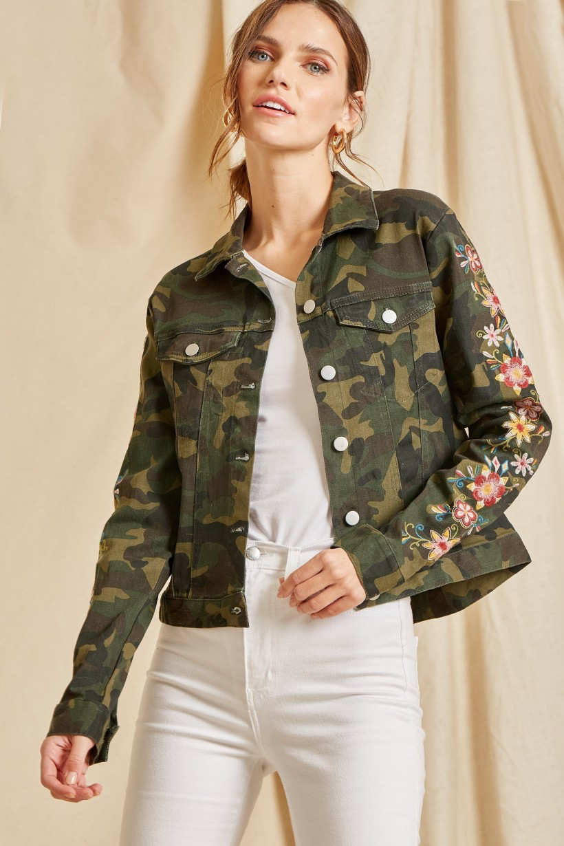 Jane Doe Camo Jacket