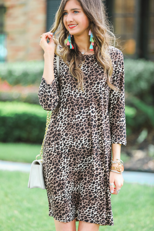Leopard Day Dress
